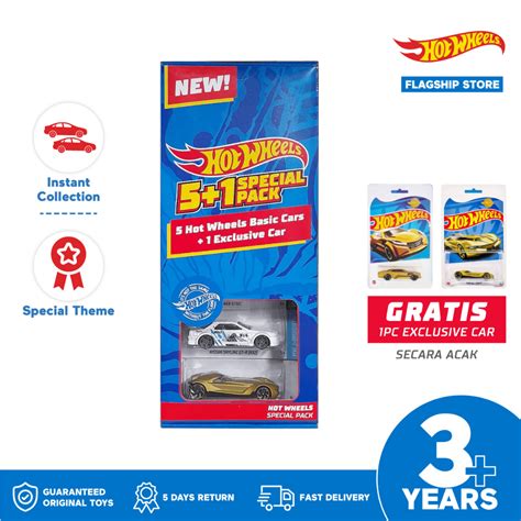 Jual Hot Wheels Pack Special Edition Mainan Mobil Balap Shopee Indonesia