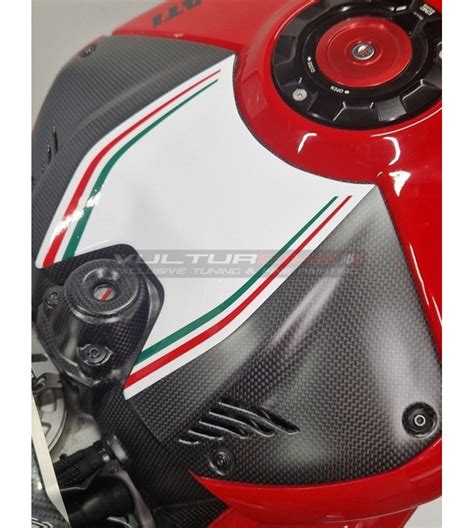 Pegatina Tricolor Para Tanque Ducati Panigale V