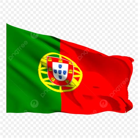 Ondeando La Bandera De Portugal Png Bandera De Portugal Bandera De