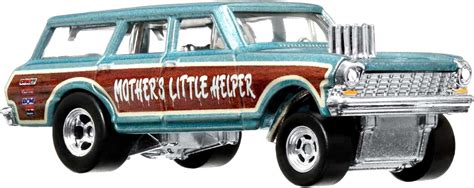 Hot Wheels Collector Chevy Nova Wagon Gasser Veh Culo De Juguete Para Ni Os De A Os En