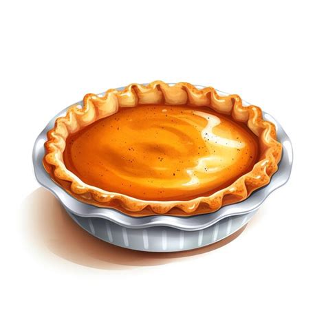 Premium Ai Image Pumpkin Pie