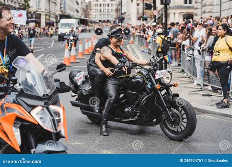 Gay Bikers Motorcycle Club Celebrating London LGBTQ Pride Parade Editorial Photo Image Of Lgbt