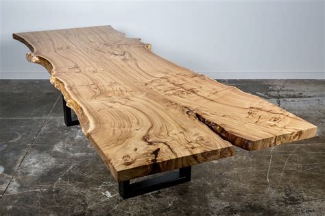 Стол из слэба карагач 85 фото