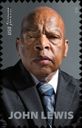 Icon John Lewis Honored With A New Forever Stamp | Book Pulse | Library ...