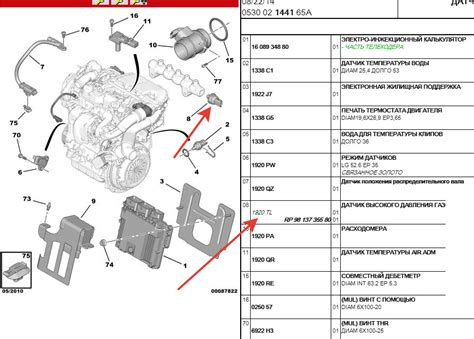 1920QZ ДАТЧИК-ПОТЕНЦИОМЕТР/CAPTEUR POS AAC Peugeot Citroen | Запчасти ...