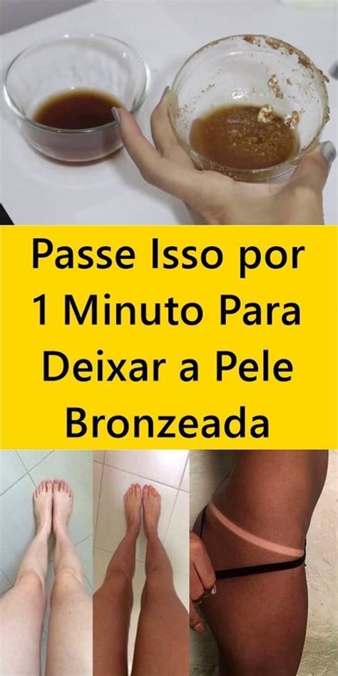 USE ESSA RECEITA CASEIRA E CONSIGA SE BRONZEAR MAIS RÁPIDO SUA PELE