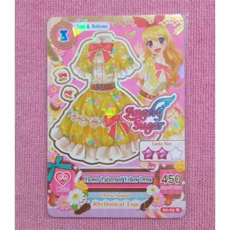 Jual Kartu Aikatsu Asli Rare Angely Sugar Booked Baca Deskripsi