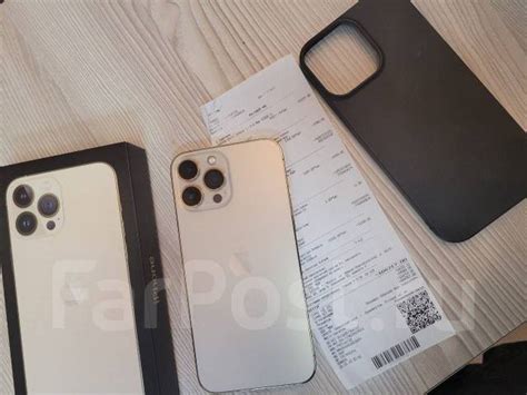 iPhone 13 Pro Max 128Gb Куплен в МВидео, АКБ 100%, моноблок, золотой ...