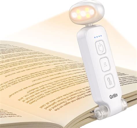 Luce Da Lettura Libri A Letto Gritin 7 LED Lampada Da Lettura