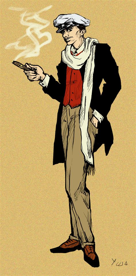 Иллюстрация Нэпман в стиле 2d, книжная графика, комикс