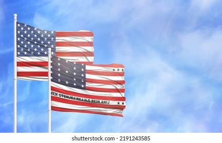 Waving American Flag Flag Bikini Atoll Stock Photo 2191243585 Shutterstock