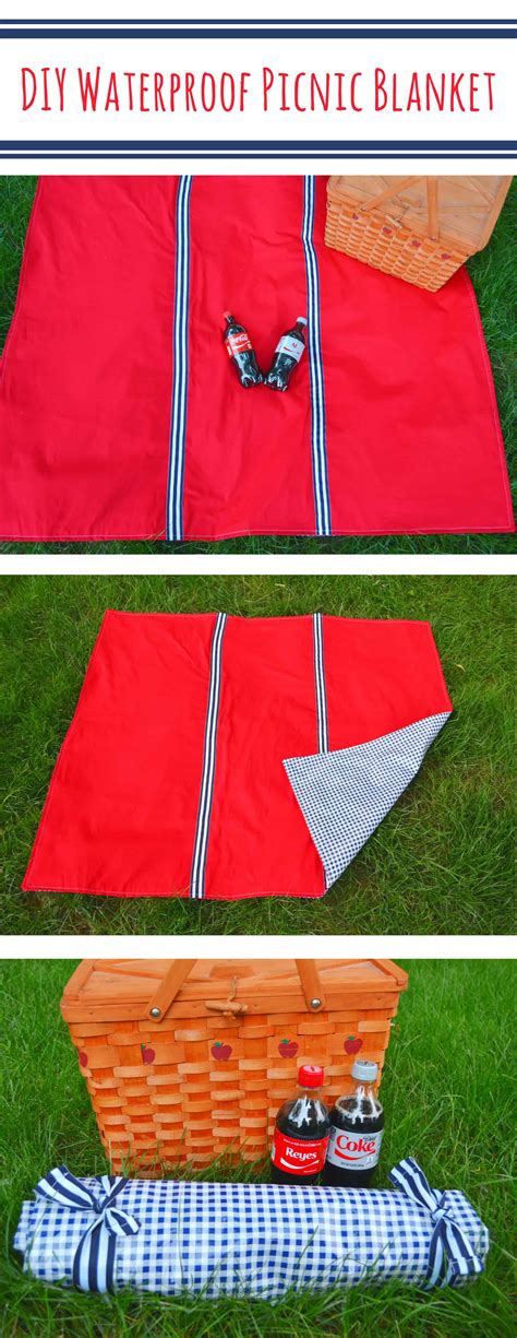 Waterproof Picnic Blanket Tutorial Mary Martha Mama