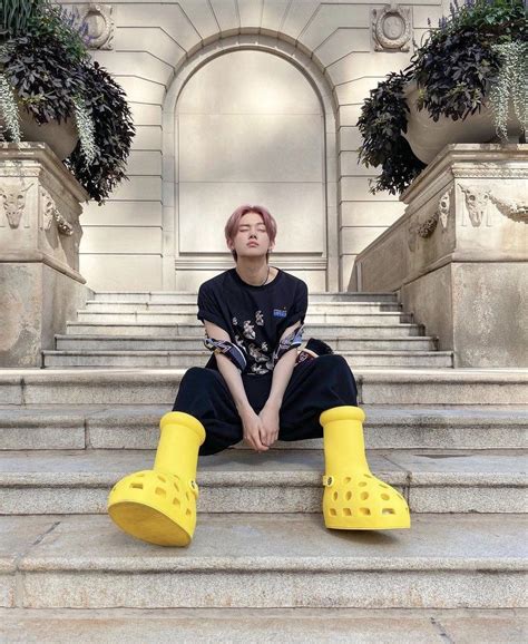 TXT Yeonjun Posted Some Yellow Boots On His Instagram 6 Of 6 Txt