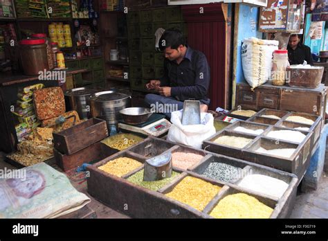 grocery shop bazar street fatehpur sikri agra uttar pradesh