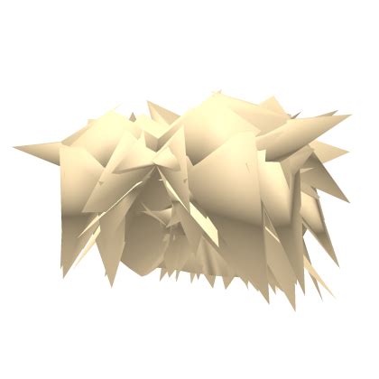 Blonde Messy Hair Roblox