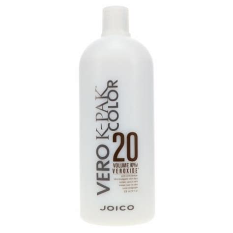 Joico Vero K Pak Color 20 Volume Veroxide Creme Developer 6 32 Oz 32 Oz Kroger