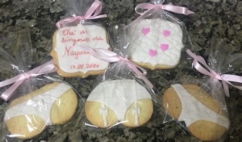 Biscoito Decorado Personalizado Calcinhas Ch Lingerie Elo