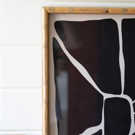 Black And White Abstract Framed Art Set Of 2 Paynes Gray