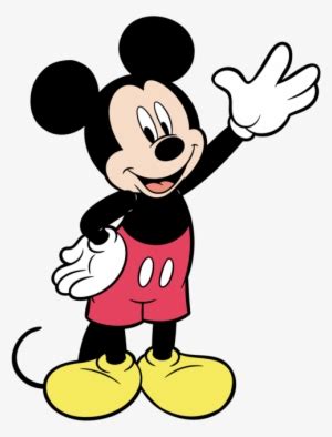 Mickey Mouse Body Parts Clipart