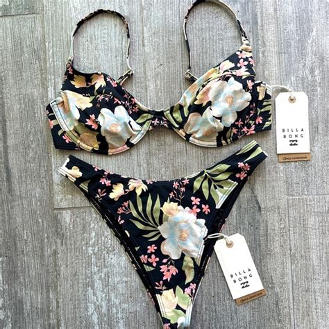 Billabong Swim Billabong Unreleased Lost Cove Morgan Underwire Skimpy Hike Bikini Set Poshmark
