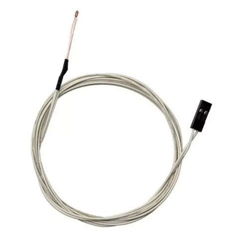 Termistor NTC 100k 3950 Cabo 1M - Conector Dupont - Blue Makers