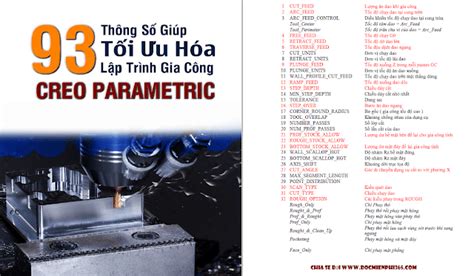 Tài Liệu Creo Parametric 93 Thông Số Giúp Tối Ưu Hóa Lập Trình Gia