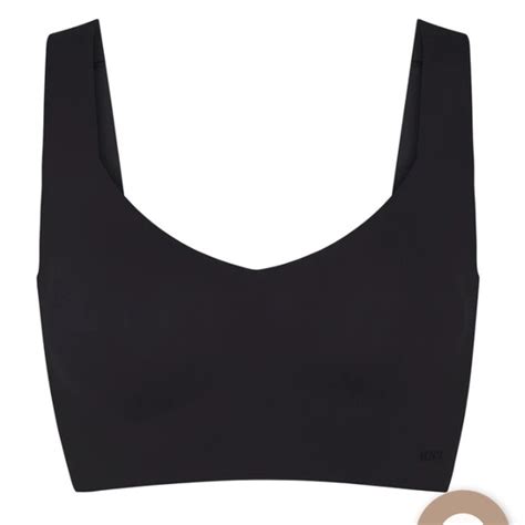 Skims Intimates Sleepwear Nwot Skims Naked Plunge Longline Bra Size Small Poshmark