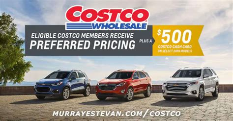 Costco GM Chevrolet Preffered Pricing at Murray Estevan GM Dealership