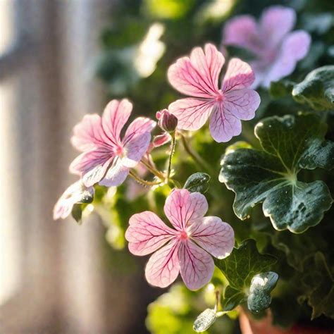 Герань плющевидная: плющелистная пеларгония для ваших цветников