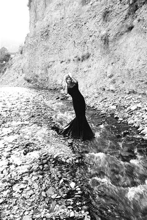 Blonde At River Grayscale On Behance