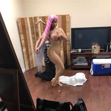 Nicki Minaj Cartoon Tits Topless DrunkenStepFather