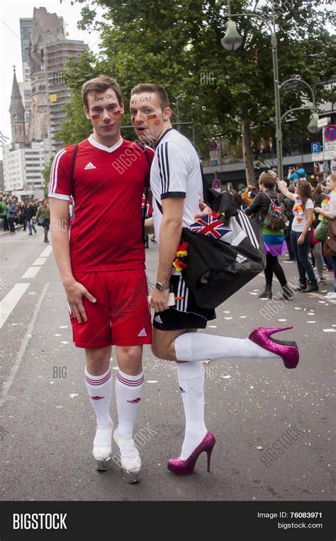 Gay Couple Heels Image Photo Free Trial Bigstock