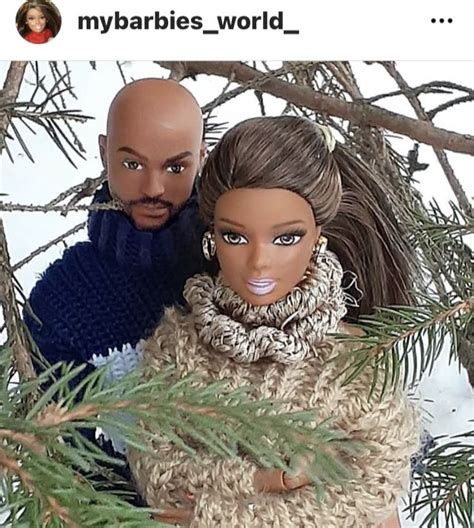 Pin By Kenike Marceau On Couples African American Dolls Beautiful Barbie Dolls Black Barbie