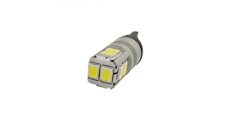 LED лампа w5w 2835 10smd с обманкой белая - купить led T10 для авто на ...