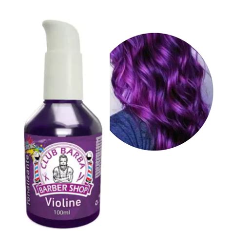 Tonalizante Para Barba E Cabelo - Tonalizante Para Cabelo Club Barba Biotchelly Violine 100ml | Shopee Brasil