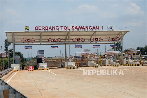 Idris Geram Pintu Tol Sawangan Beroperasi Tanpa Izin Republika Online