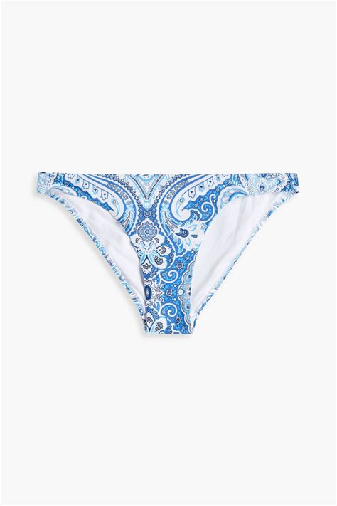 Melissa Odabash Barbados Paisley Print Low Rise Bikini Briefs The Outnet
