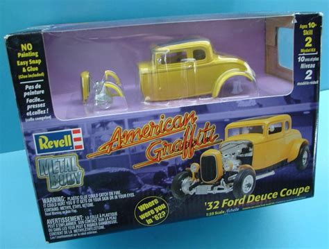 Revell American Graffiti John Milner S Ford Deuce Coupe Model Kit