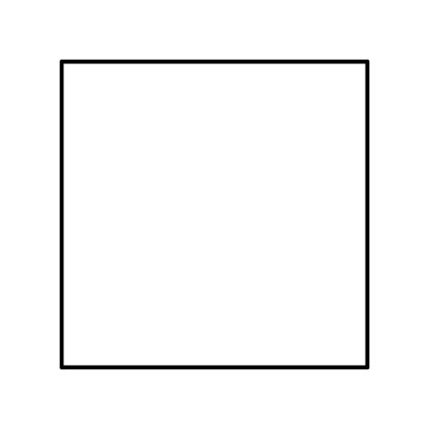 Imagem De Quadrado Para Imprimir - 24 Desenhos de Formas Geométricas para colorir e imprimir