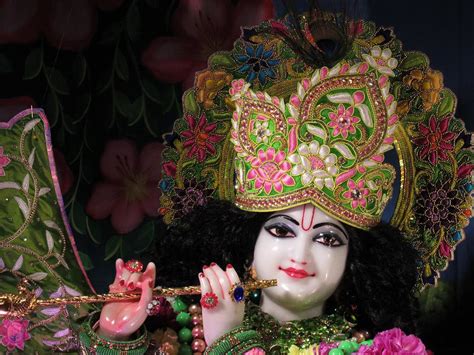 Iskcon Chicago Deity Darshan Mar Flickr