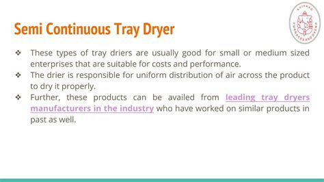 PPT Tray Dryers You Should Use For Food Dehydration PowerPoint