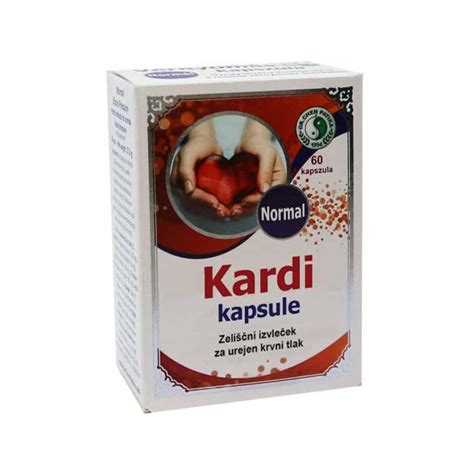 Kardi kapsule, 60 kapsul | akcijska cena | Moja-lekarna.com | Spletna ...