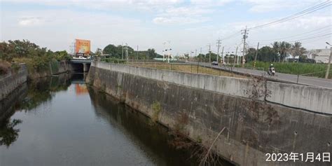 臺南市政府水利局 八老爺排水護岸上游段即將開工 防洪措施更完善