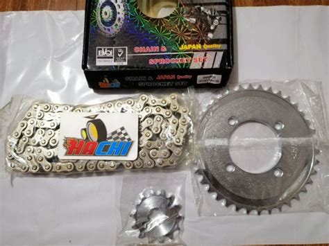 HACHI Chain And Sprocket Set 14T 38T 428x120L For Yamaha Sniper 135