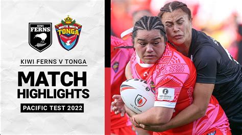 New Zealand v Mate Ma'a Tonga | Match Highlights | Women’s Pacific Test