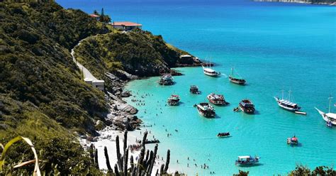 Desde Río: Excursión de un día a Arraial do Cabo con tour en barco