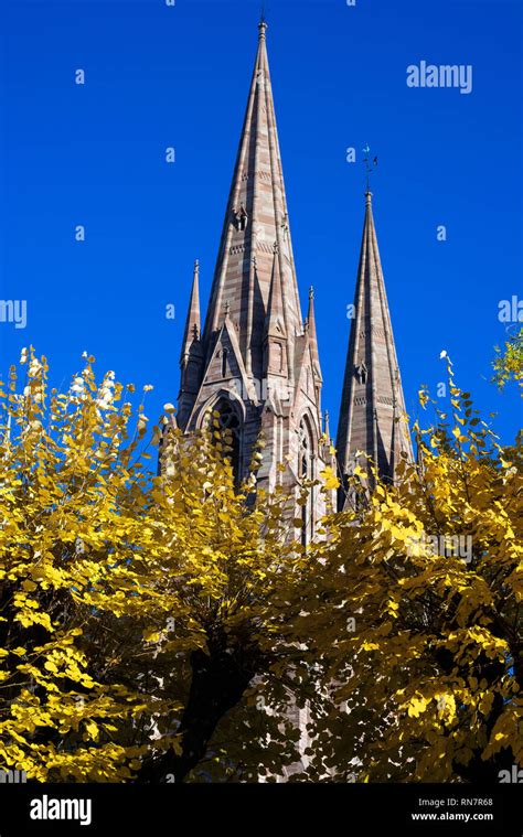 Church With Two Spires Hi Res Stock Photography And Images Alamy