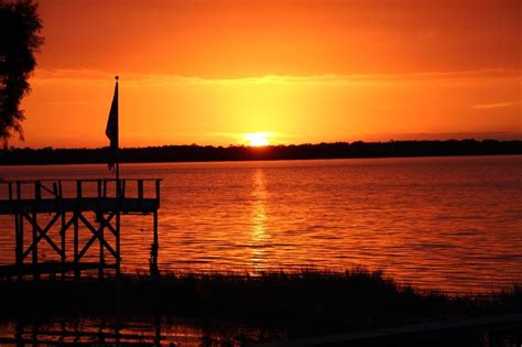 The Golden Hour Lake June Florida Cute Pic