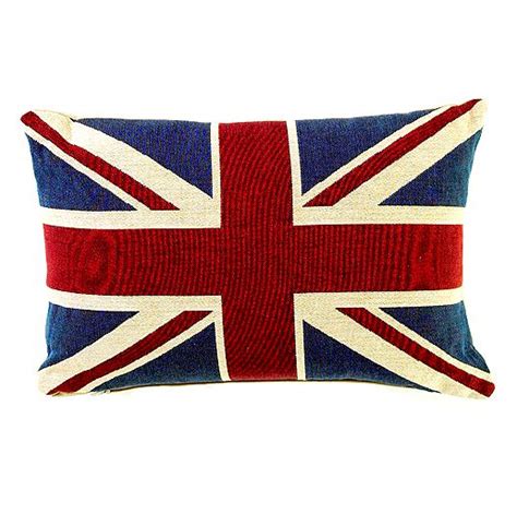 Union Jack Tapestry Pillow Union Jack Pillow Union Jack Cushions