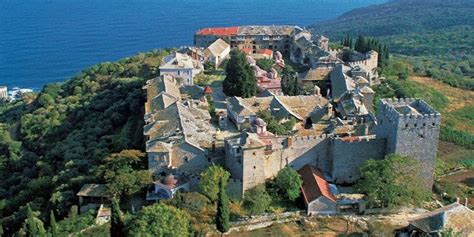 Monastery of Megisti Lavra (Great Lavra) in Athos – the oldest ...